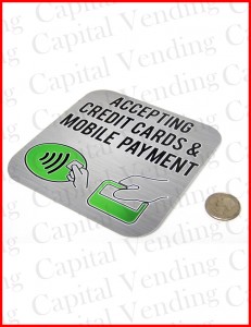 "Accepting Credit Cards & Mobile Payment" 5" x 5"