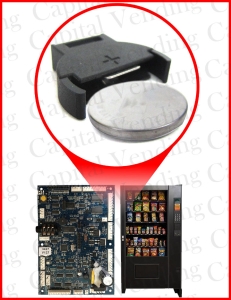 Coin Battery and Socket for AMS Sensit 2 & 3