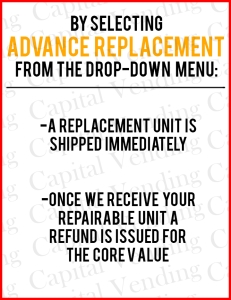 Acceptor for Quantum Changers - Refurbished