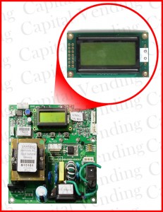 American Changer Universal Control Board 2x8 Display (Soldering Required)
