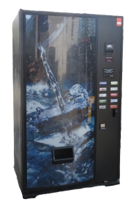 Selectivend Soda Vending Machine LED Five Foot