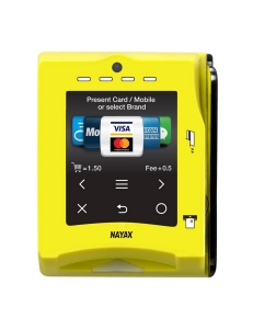 Nayax VPOS Touch Credit Card Reader with Integrated Telemeter - EMV Contactless, Chip card, and NFC