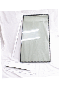 New AMS Dual Pane Glass Kit for 39" Refrigerated Machines