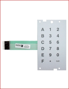 Dixie Narco Bev Max 4 Selection Membrane - Tactile