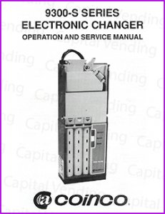 Coinco 9300-S Series Electronic Changer Manual