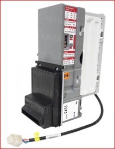 Mars/MEI AE2455 Battery Operated 12VDC Validator with 500 Note Bill Box