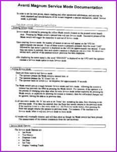 Avanti Magnum  7 pages