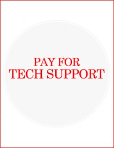 Pay for tech support -Luis - Baltimore