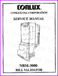 Conlux NBM-3000 Bill Validator Service Manual (40 Pages)