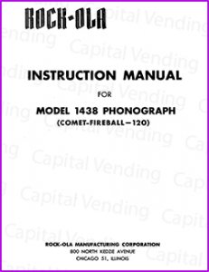 Rockola 1438 Instruction Manual Extended (35 Pages)