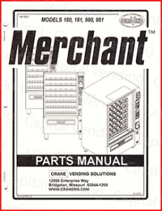 crane vending machine manuals