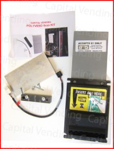 Polyvend Model 4000/6640 Validator Mounting Kit for MEI includes VN Validator