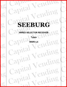 Seeburg Wired Selector Receiver Types WSR5-L6 (15 Pages)
