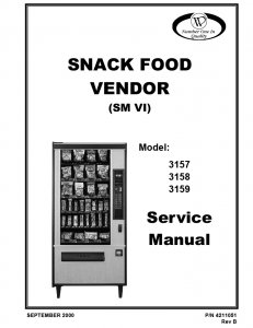 Selectivend Snack Mart 6 Manual