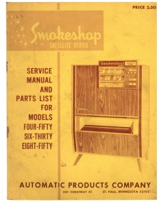 Smokeshop Models 450 630 850 Service Manual (45 Pages)