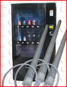 Vendo 521, 621, 721, 821 Live Display Vending Machine LED Plug and Play Light Bulb Replacement Kit