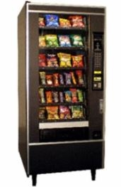 Crane National Vendors 158 Glass Front Snack Machine