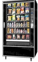 Crane National Vendors 157 Glass Front Snack Machine