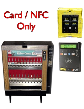 Cigarette Machine Update Kit to add Card Reader -Bill Mate