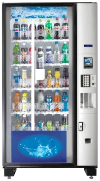 Dixie Narco Glass Front Soda Machine - Bev Max 4