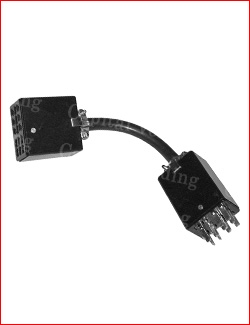Pin adapter 12 pin to 15 pin - for 24v changers