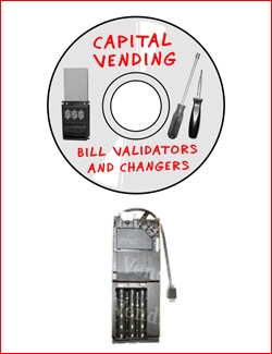 Mars TRC 6000 coin acceptors -TRC 6010 -TRC 6010XV