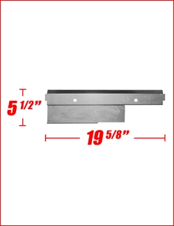 Can shim - triple deep narrow