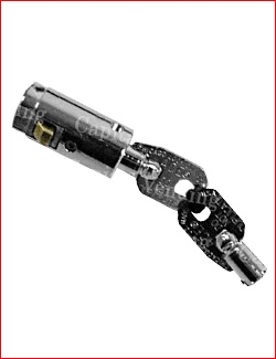 Tubular locks keyed alike with or without keys