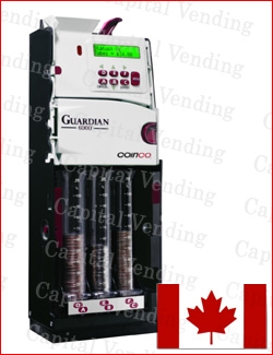 New Guardian G6XCA-BF MDB coin changer Canada - shipping to Canada included