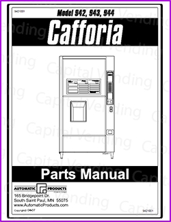 Automatic Products 942, 943, 944 Cafforia Parts Manual (166 Pages)