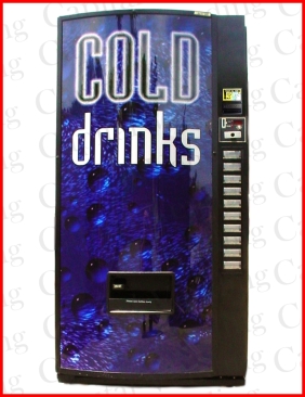 Royal Vendors Refurbished 10 select Bottle/Can Drink Machine - RV 650