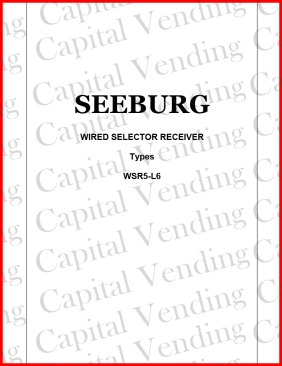 Seeburg Wired Selector Receiver Types WSR5-L6 (15 Pages)