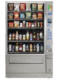 National Vendors Combination Snack/Bottled Machine
