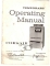 Continental Corsair Cigarette Vending Machine Operating Manual