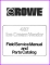 Rowe 487 Ice Cream Vendor Manual  33 Pages