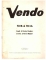 Vendo FD1B & FD3A Snack & Pastry Venders Service & Parts Manual 19 pgs