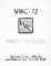 Vendo Service Manual - VMC 72 Parts Catalog (14 Pages)