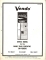 Vendo Service Manual for the Double Track Serpentine can Venders (96-5 Select, 128-6 Select, 256-...