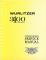 Wurlitzer Phonograph 3400 Series Service Manual (114 Pages)